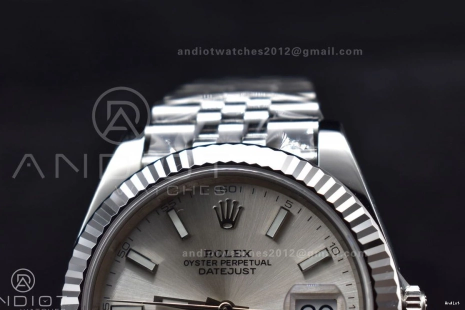 DateJust VS 1:1 Dial on Bracelet 904L Thermal SS Edition 41 Jubilee Best 622 Silver 126334  VSF 0823